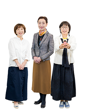 「みやぎ移住サポートセンター」移住相談員　砂金／移住・就職相談員　吉崎・高橋
